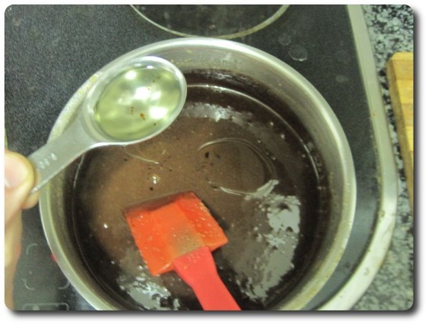 Y tres cucharadas de aceite de girasol.