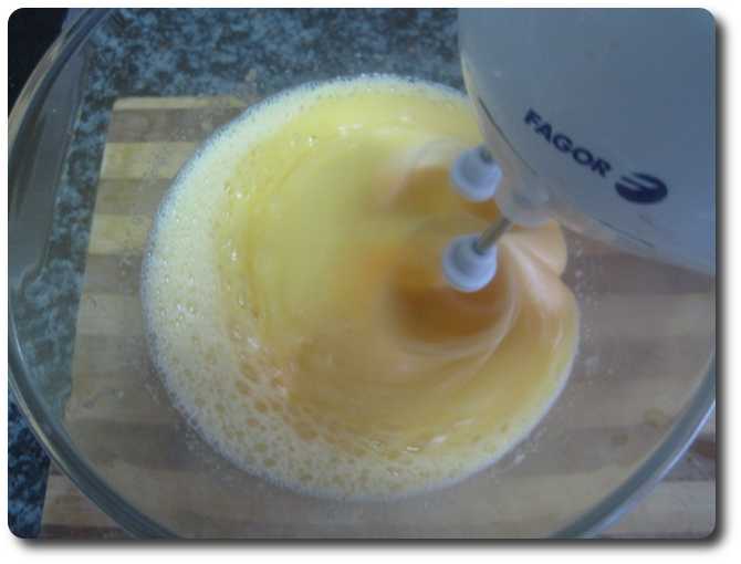 Para ello batimos todo enérgicamente a la máxima potencia.