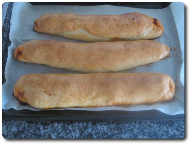 Y, ya hechas, las sacamos del horno.